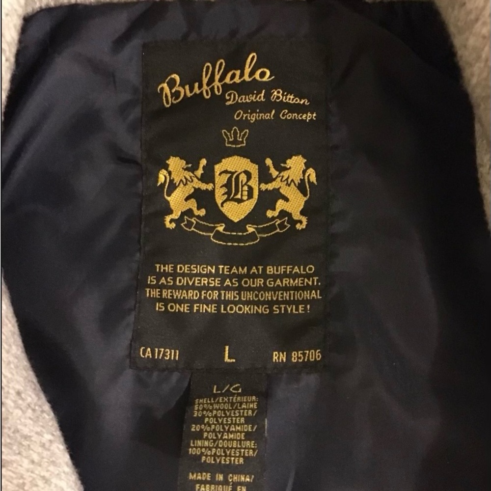 Buffalo David Bitton Wool Coat View 2